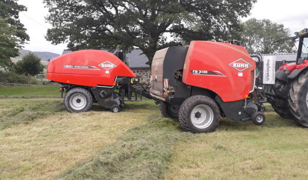 2 New Kuhn Balers